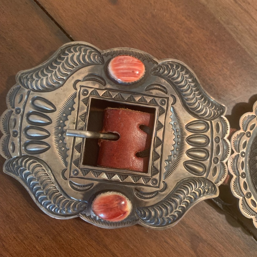 Native American Handmade Conch Belt